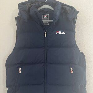 FILA protection against cold Stay Warm hooded down Jacket vest